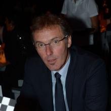Laurent Blanc lors de la soirée IWC Schaffhausen Race Night à l'occasion du salon international de la Haute Horlogerie (SIHH) 2013 à Genève en Suisse le 22 Janvier 2013