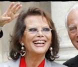 Claudia Cardinale et Giorgio Armani