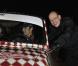 Pierre Casiraghi et son copilote Jean Thierry Besins, le prince Albert de Monaco - Pierre Casiraghi participe au 16eme rallye historique de Monte-Carlo le 27 Janvier 2013.