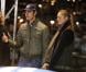 Pierre Casiraghi et Beatrice Borromeo à Monaco le 27 janvier 2013 avant le départ du 16e Rallye Monte-Carlo historique.