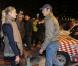 Pierre Casiraghi et Beatrice Borromeo à Monaco le 27 janvier 2013 avant le départ du 16e Rallye Monte-Carlo historique.