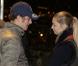 Pierre Casiraghi et Beatrice Borromeo à Monaco le 27 janvier 2013 avant le départ du 16e Rallye Monte-Carlo historique.