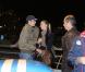 Pierre Casiraghi et Beatrice Borromeo à Monaco le 27 janvier 2013 avant le départ du 16e Rallye Monte-Carlo historique.