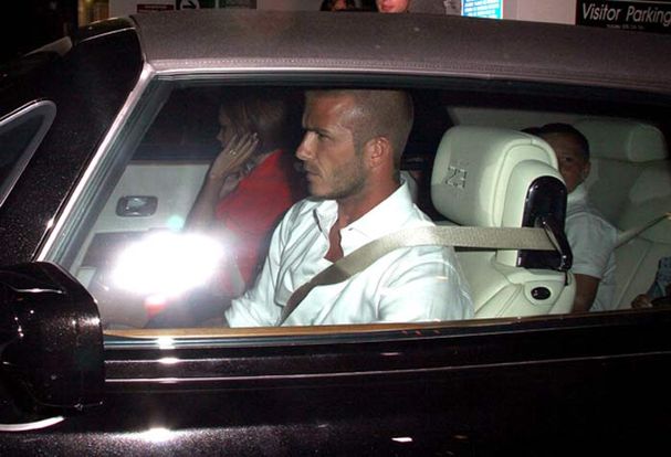 La famille Beckham
