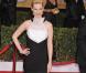 January Jones pose aux Screen Actors Guild Awards à Los Angeles, le 27 janvier 2013.