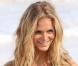 Erin Heatherton en pleine séance photo pour Victoria's Secret à Saint-Barthélemy. Le 1er février 2013.
