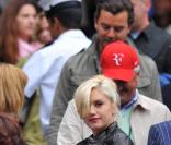 Gwen Stefani très enceinte à Wimbledon