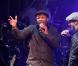 MC Solaar, à la 6e édition du foot-concert au profit de l'association Huntington Avenir qui lutte en faveur des malades et de leur famille, le 13 octobre 2012 à Lyon.