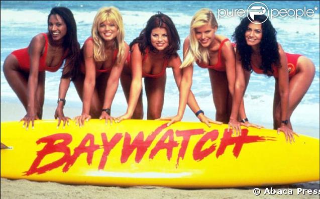 Gena Lee Nolin avec ses copines d'Alerte A Malibu