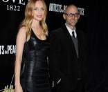 Heather Graham et Moby à la soirée Hollywood Domino and Bovet 1822 Gala Benefiting Artists For Peace And Justice, à Los Angeles, le 21 février 2012.