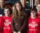 Kate Middleton, se rend au Fishing Heritage Centre à Grimsby le 5 mars 2013.