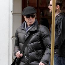 David Bowie a été aperçu avec sa femme Iman le 13 mars 2013 à New York.