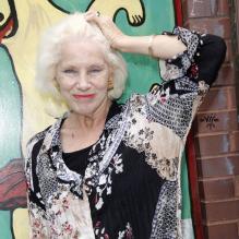 Angela Bowie, la première femme de David Bowie. Photo réalisée le 10 juin 2012.