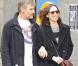 Viggo Mortensen et Ariadna Gil se promènent dans les rues de Madrid le 21 mars 2013.