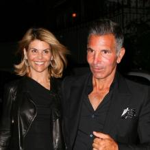 Lori Loughlin et son mari Mossimo Giannuli à Los Angeles, le 28 avril 2012.