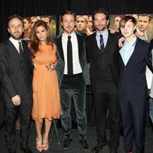 Le casting du film à la première de The Place Beyond the Pines à New York, le 28 mars 2013.