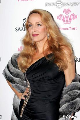 Jerry Hall, du temps de sa splendeur