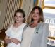 Charlotte Valandrey décorée sous le regard fier de sa fille, la jolie Tara
