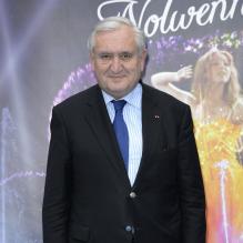 Jean-Pierre Raffarin au Futuroscope de Poitiers lors de l'inauguration du spectacle Lady Ô le 13 avril 2103.