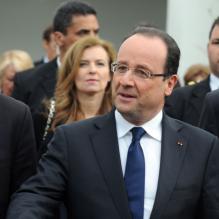 François Hollande à Casablanca le 3 avril 2013.