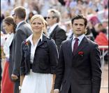 Anniversaire de Victoria de Suède : le prince Carl Phillip et la princesse Madeleine