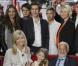  Annabelle, Alessandro, Victor, Christopher, Paul, Luana, Nicholas, Giacomo, Olivier, Natty, Stella et Jean Paul Belmondo sur le plateau de Vivement Dimanche présenté par Michel Drucker, à Paris. Émission diffusée le 14 avril 2013. 
  