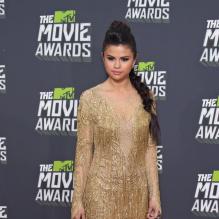 Selena Gomez à la cérémonie des MTV movie Awards 2013 à Culver City, le 14 avril 2013.