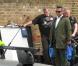 Exclusif - Tournage du dernier clip de Robbie Williams,  Goin' crazy , à Londres, le 30 avril 2013.