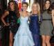 Melanie B, Geri Halliwell, Emma Bunton et Melanie C sur le tapis rouge de la première de la comédie musicale "Viva Forever" à Londres, le 11 décembre 2012.