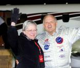 Steve Fossett et son épouse Peggy