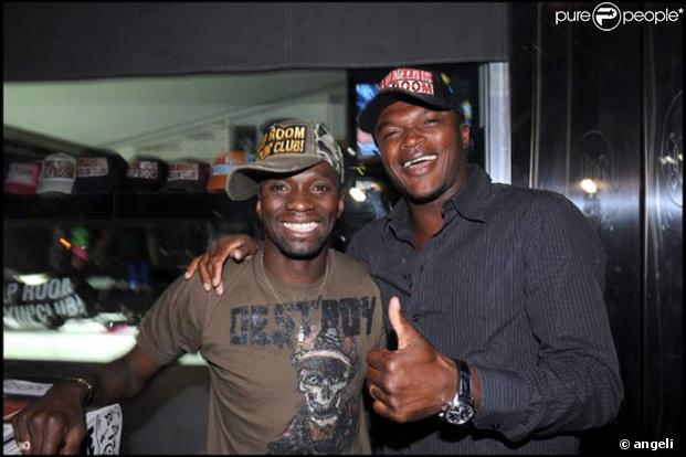 Claude Makelele et Marcel Desailly