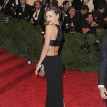 Miranda Kerr lors du MET Ball le 6 mai 2013