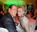 Roger Moore et sa femme Kristina lors d'un dîner à Berlin, le 12 mai 2013.