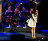 Lana Del Rey lors de son concert à Genève le 1er mai 2013.