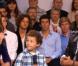 Bérénice Bejo et Tahar Rahim sur le plateau du Grand Journal de Canal + à l'occasion du 66e Festival de Cannes, le 16 mai 2013.