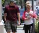 Britney Spears dans les rues de Thousand Oaks avec son petit ami Daivd Lucado, le 16 mai 2013.