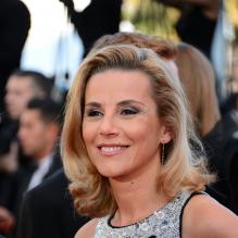 Laurence Ferrari sur le tapis rouge du Palais des Festivals pour la projection du film Le Passé, à la 66e édition du Festival de Cannes, le 17 mai 2013.<br />
<p></p>