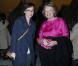  Kristin Scott Thomas et Aude de Thuin  à l'inauguration de l'exposition L'art du jardin qui a transformé le Grand Palais en serre géante. Photo prise le 30 mai 2013 à Paris.