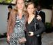 Exclusif - Anne Gravoin (à droite) et une invitée lors de la remise du prix Sedar à la ministre déléguée chargée de la Francophonie, Yamina Benguigui, dans les jardins de l'ambassade du Sénégal à Paris le 4 juin 2013