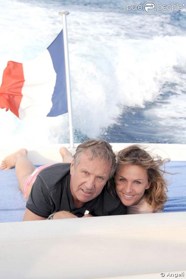 Yves Rénier et sa femme Karin