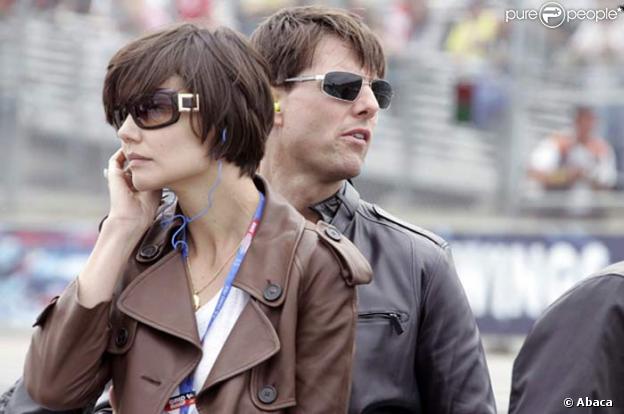Tom Cruise et Katie Holmes au Grand Prix Red Bull