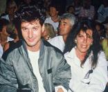 Etienne Daho et la chanteuse Dani