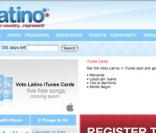 Site votolatino.org cree par Rosario Dawson