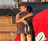 Cecilia et Richard Attias en vacances très amoureux
