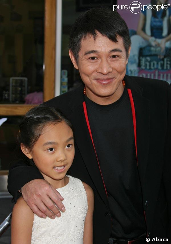 Jet Li et sa fille Jane
