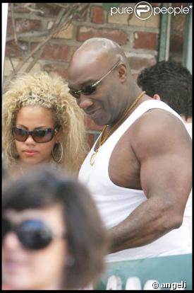Michael Clarke Duncan et sa femme