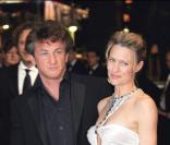 Robin Wright et Sean Penn en mai 2004