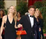 Robin Wright et Sean Penn en février 2004