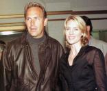 Robin Wright et Kevin Costner en février 1999