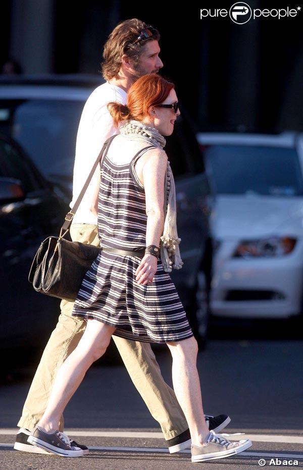Julianne Moore et Bart Freundlich